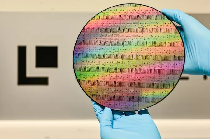 Silicon photonics wafer