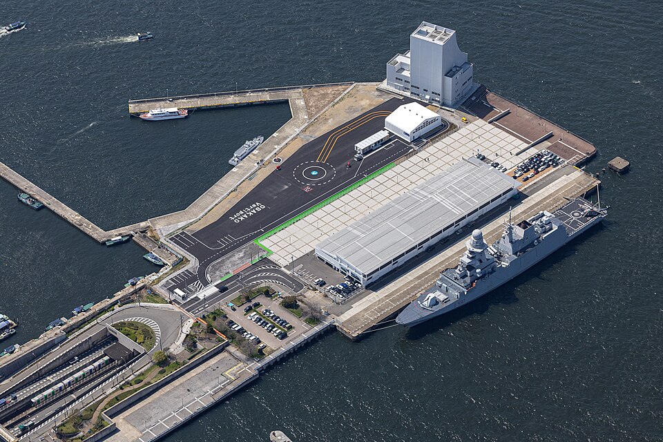 eVTOL Vertiport in Osaka Japan